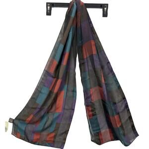 Lane Bryant Scarf Womens One Size 64 x12 inch NWT Neck Geometric Rectangle